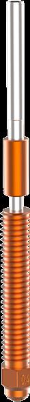 Actual product image Creality K2 Plus Keramic Hotend Kit (Blast pipe)