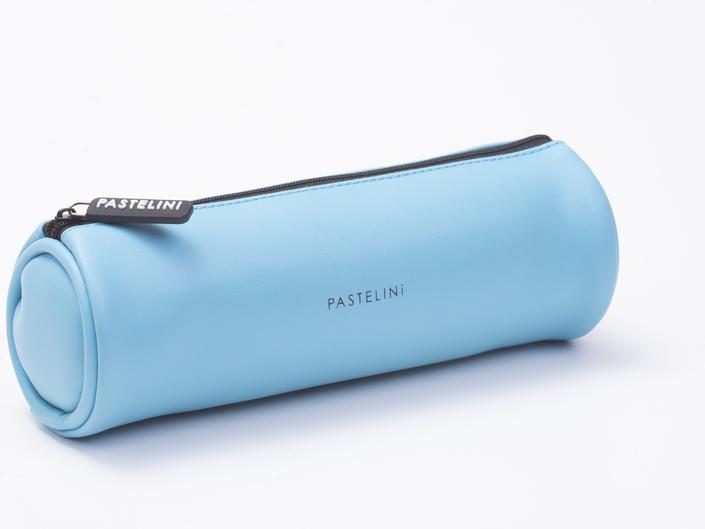 Actual product image Pastelini Pencil case (pencil case) round - matt blue