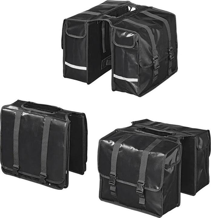 Produktbild ProPlus Fahrradtasche doppelt 40L wasserdicht (40 l, Gepäckträgertasche)