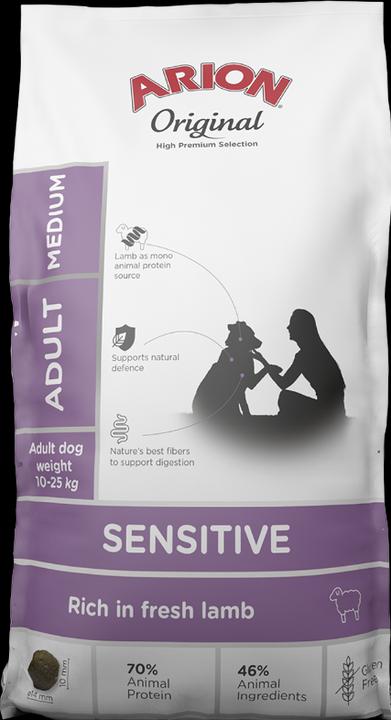 Actual product image Arion Original sensitive medium 12 kg - (106078) (Adult, 12000 g)