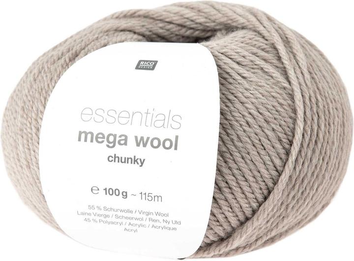 Immagine prodotto Rico Design Essentials Mega Wool Chunky, 100 g (125 m)