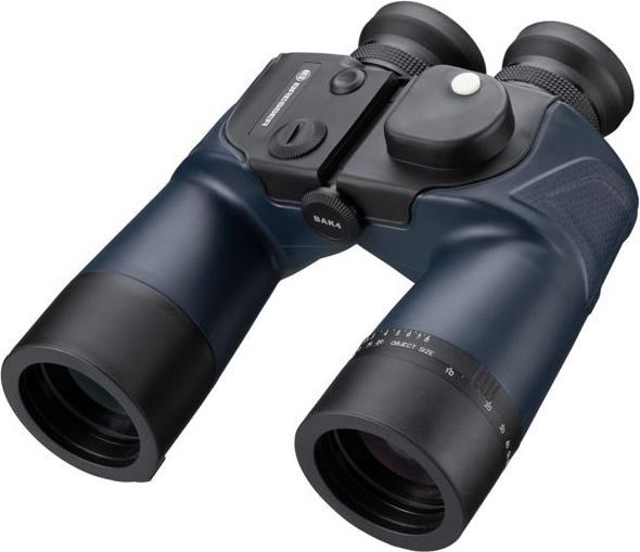 Actual product image Bresser Binoculars - Binosail 7x50 - Incl Kompas - Suitable for Watersports (7 x, 50 mm)