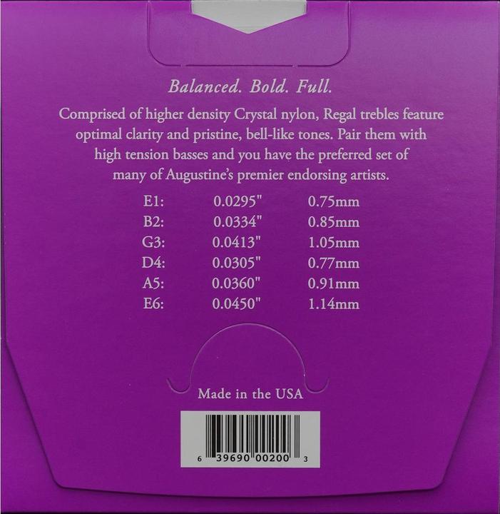 Image du produit Augustine Regal Red (6 x, Guitare, 0.04")
