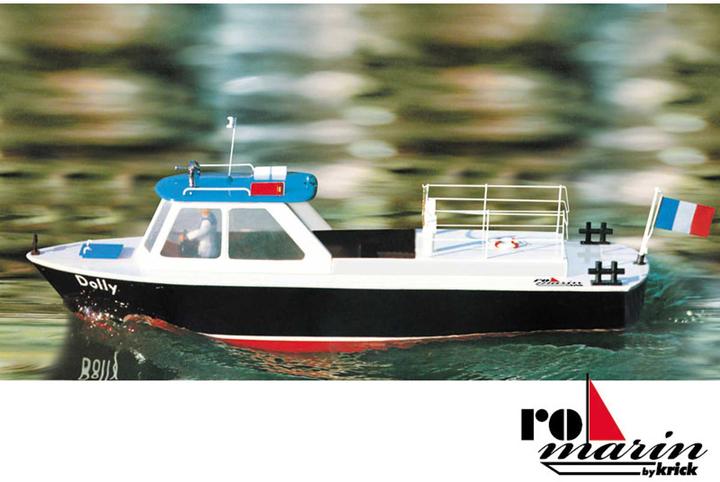 Produktbild Romarin Dolly Hafenbarkasse Schiff Baukasten