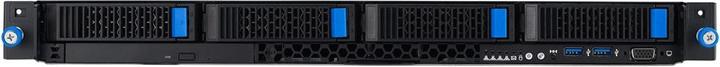 Actual product image ASUS Rack 1U RS300-E12-PS4/350W Intel C262 LGA1700 95W 4xDDR5 4400/4000/3600 4x3 5 /2 5 4*SATA/SAS/