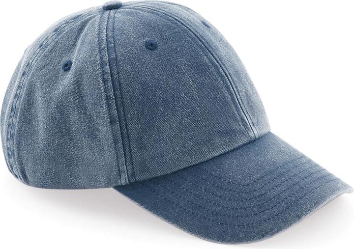 Actual product image Beechfield Vintage denim look cap (One size)