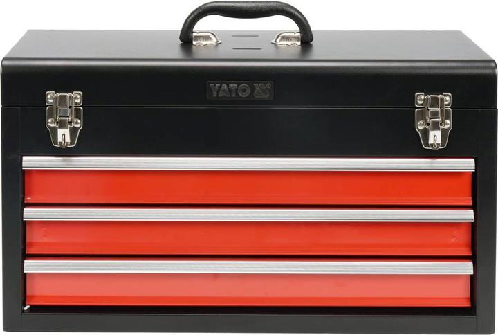 Actual product image Yato tool box with 3 drawers YT-08873 (1 pieces)