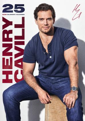 Actual product image Henry Cavill Calendar 2025 (30 x 42 cm, Hardcover, German)
