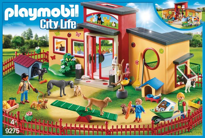 Actual product image Playmobil City Life Animal Hotel Pfötchen (9275, Playmobil City Life)