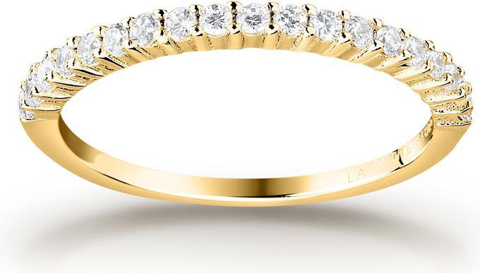 Immagine prodotto La Petite Story Elegante anello placcato oro con zirconi Argento LPS03AWV110 - Circuito: 56 mm (56, 925 Argento)