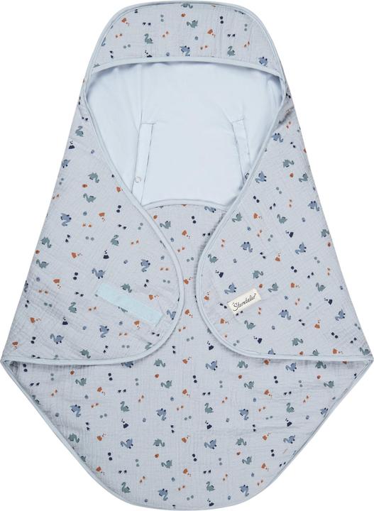 Actual product image Sterntaler Wrap blanket Dino Rexi