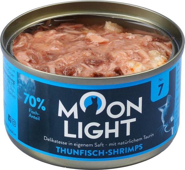 Produktbild Moonlight Dinner Nr 7 Tuna and shrimps - wet cat food - 80g (Adult, 80 g)