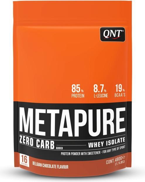 Actual product image QNT MetaPure Zero Carb (Belgian chocolate, 1 pcs., 480 g)