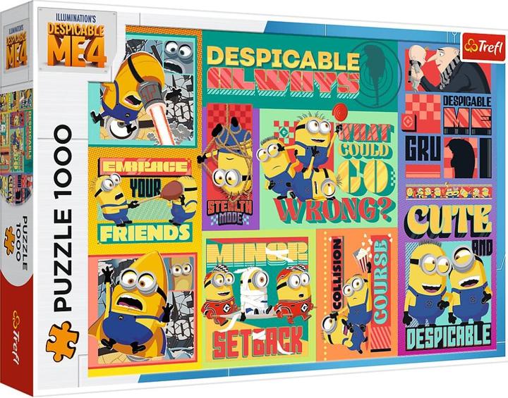 Actual product image Trefl Puzzle 1000 - Minions (1000 pieces)