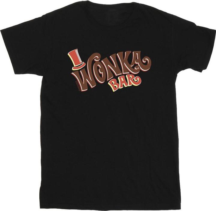 Immagine prodotto Willy Wonka & the Chocolate Factory Bar Logo Maglietta Ragazzi (104)