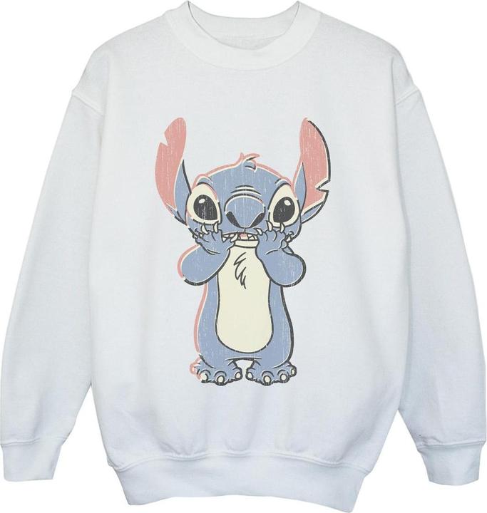 Disney Lilo And Stitch Big Print Sweatshirt Jungen