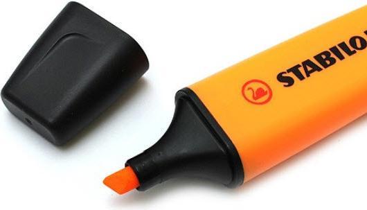 Actual product image STABILO Boss Highlighter (Orange, 2 mm, 1 x)