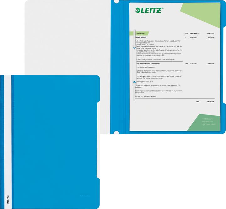 Actual product image Leitz Standard plastic stapler (A4, 1 x)