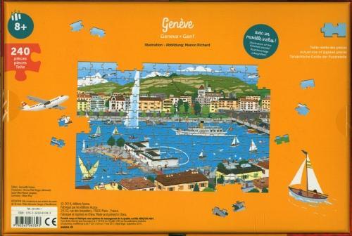Produktbild Puzzle city ville de Locarno-Ascona Helvetiq (250 Teile)
