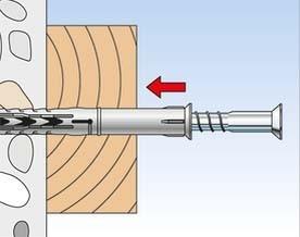 Image du produit Fischer Chevilles pour cadres S10 RS 115ZK (4 pcs)