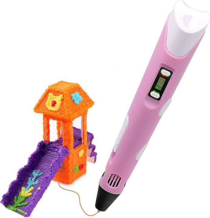 Actual product image Extralink Smart Life Dlugopis 3d Pen Rozowy