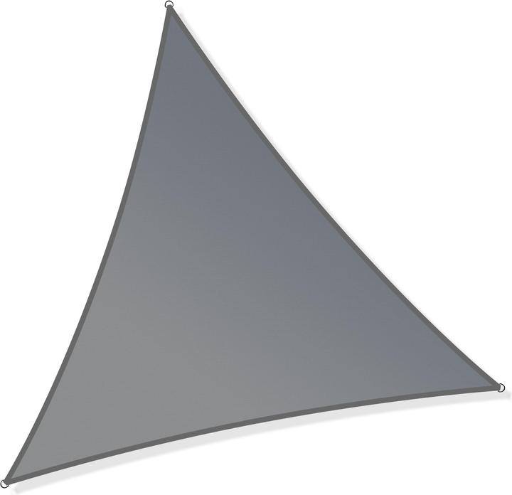 Image du produit Toboli Voile d’ombrage Triangulaire 4x4x4m Protection Vent Soleil UV 30+ Auvent Jardin Balcon Patio
