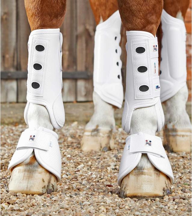 Actual product image Premier Equine front gaiter for hore carbon tech air cooled