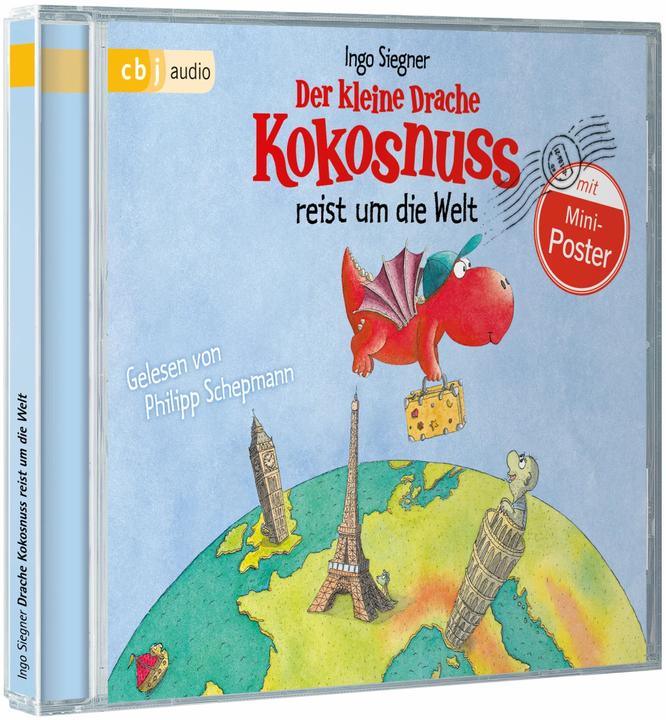 Actual product image The little dragon coconut travels around the world (Ingo Siegner, Philipp Schepmann, German)