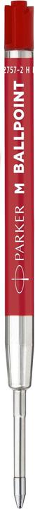 Immagine prodotto Parker Pen Ricarica a sfera QUINKflow Basic 2er M (Mine di ricambio, Rosso, 0.70 mm)
