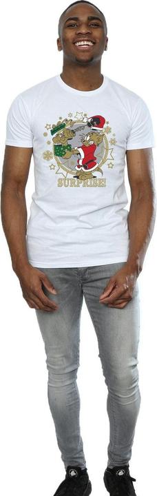 Immagine prodotto Tom & Jerry Christmas Surprise Maglietta Uomo (XL)