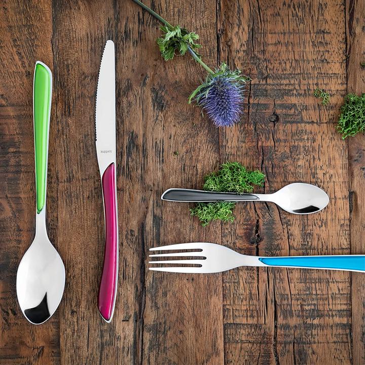 Immagine prodotto Kuppels Set di posate 24 pezzi wildberry 2214 Prisma (24 Pezzo/i, Set di posate)