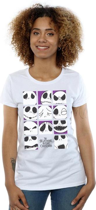 Produktbild Disney Nightmare Before Christmas Many Faces Of Jack Squares TShirt (S)