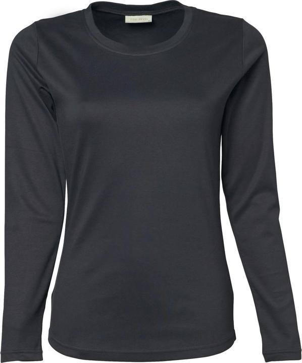 Image du produit Tee Jays T-shirt interlock à manches longues Col rond Manches longues (3XL)