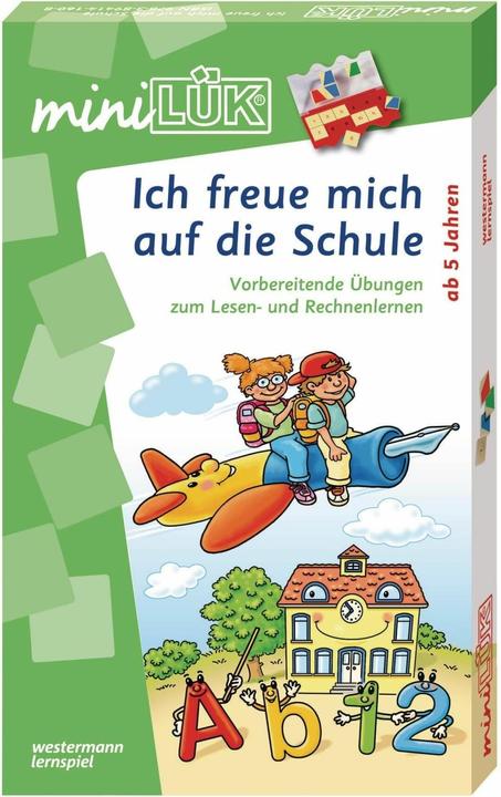 Immagine prodotto MiniLÜK Ich freue mich auf die Schule (Tedesco, Michele Junga, 2007)