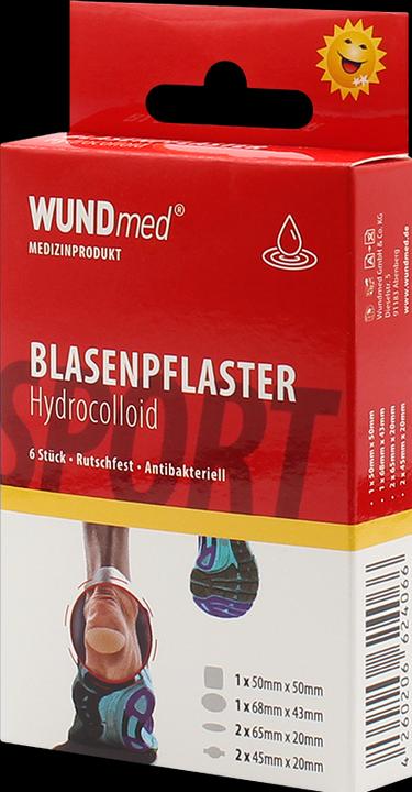 Immagine prodotto Wundmed 6x Blasen-Pflaster transparent in 4 Grössen