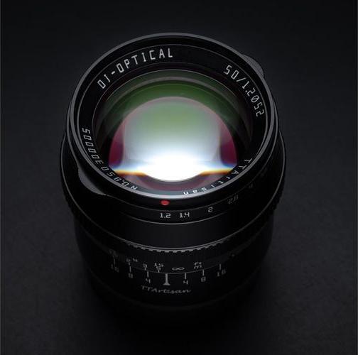 Immagine prodotto TTArtisan 50mm f1.2 per attacco M43 (APS-C) (Micro Four Thirds, Micro Four Thirds)