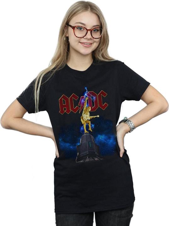Immagine prodotto AC/DC Maglietta boyfriend in cotone Stiff Upper Lip Lightning (3XL)