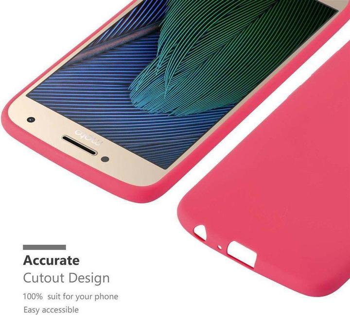 Productafbeelding Cadorabo TPU Candy Cover (Motorola Moto G5 Plus)