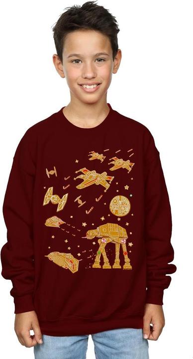 Actual product image Star Wars Boys Gingerbread Battle Sweatshirt (140, 146)