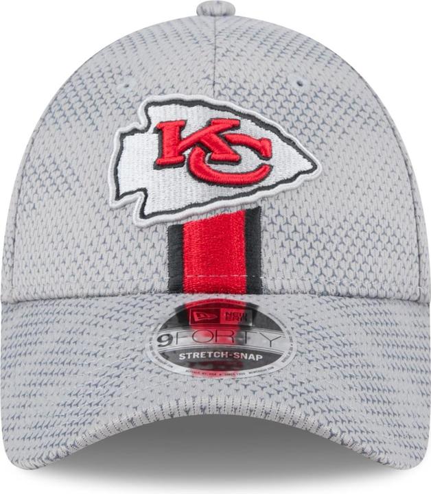 Produktbild New Era 9Forty Stretch Cap SIDELINE Kansas City Chiefs grey (One Size)