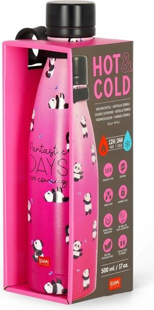 Image du produit Legami Thermoflasche 500 Ml - Hot&Cold Panda (0.50 l)
