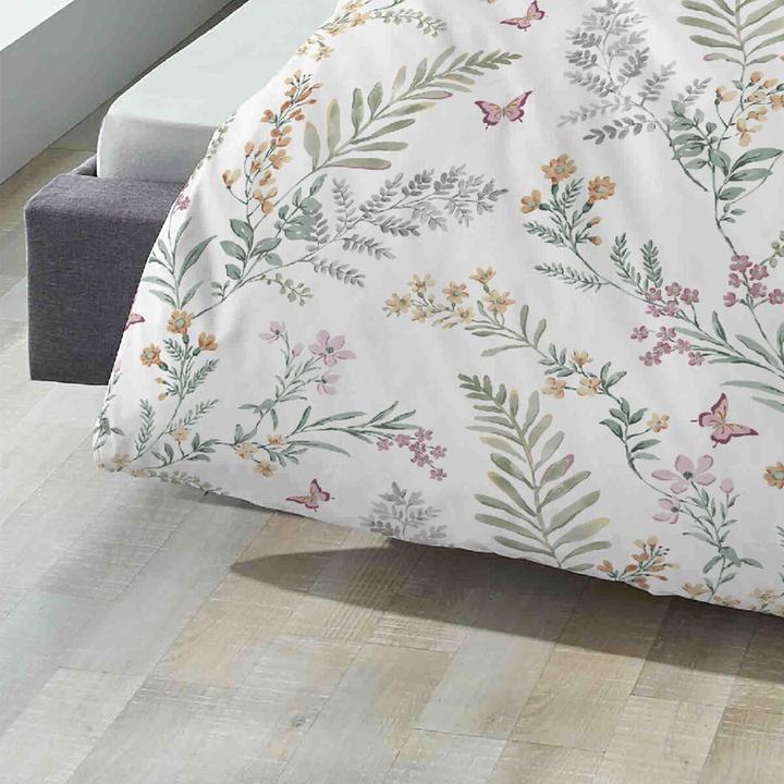 Produktbild Biberna Seersucker Bettwäsche 25208-426 pistaziengrün (Bettwäsche Set, 135x200 cm + 80x80 cm)