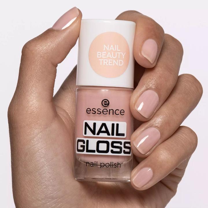Image du produit essence Vernis à ongles Nail Gloss rose-touch (#FFC8B2 rose-touch, Vernis couleur)
