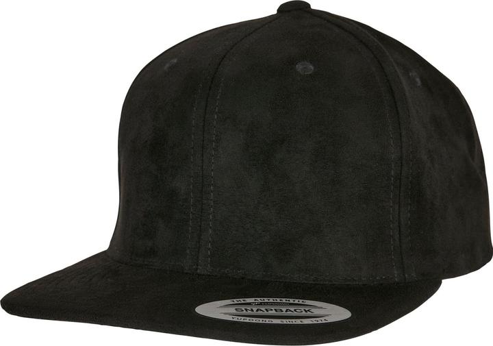 Flexfit Suede Leather Snapback - 59619 (One Size)