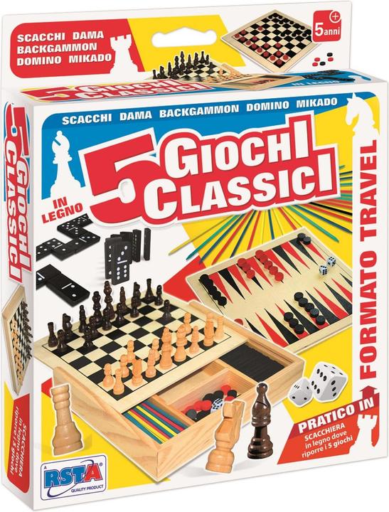 Image du produit Rs Toys Boîte De Jeu 5 En 1