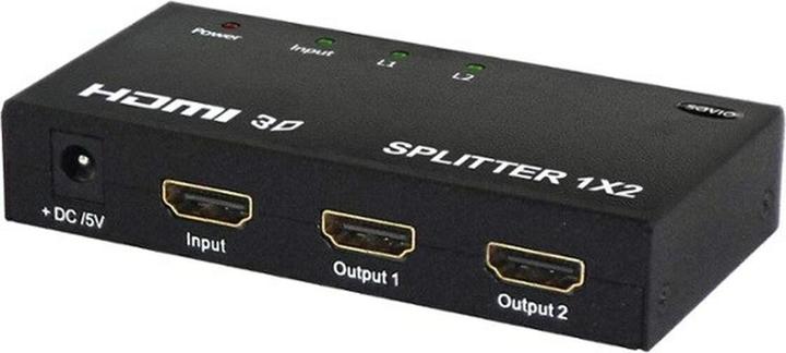 Image du produit Savio CL-42 Séparateur vidéo HDMI 2x HDMI