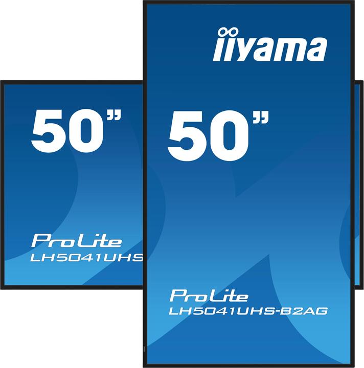 Productafbeelding iiyama 50" 3840x2160, 4K UHD VA-paneel, 25% Haze (3840 x 2160 Pixels, 50")