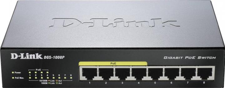 Produktbild D-Link Dgs-1008p (8 Ports)