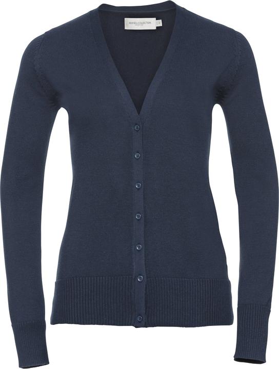 Image du produit Russell Collection Veste en tricot avec encolure en V (XS)