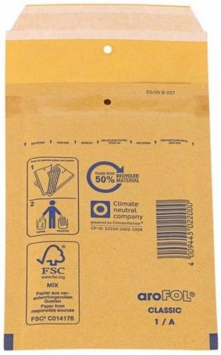 Produktbild Arofol CLASSIC Gr.1 Luftpolstertasche (200 x)